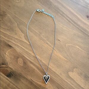 Brighton Silver Heart Necklace